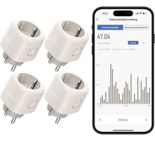 Розумна розетка Nooie Smart Plug WiFi з голосовим керуванням для дому