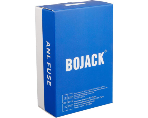 Тримач запобіжника BOJACK 2 шт. ANL з 2 запобіжниками 80 А