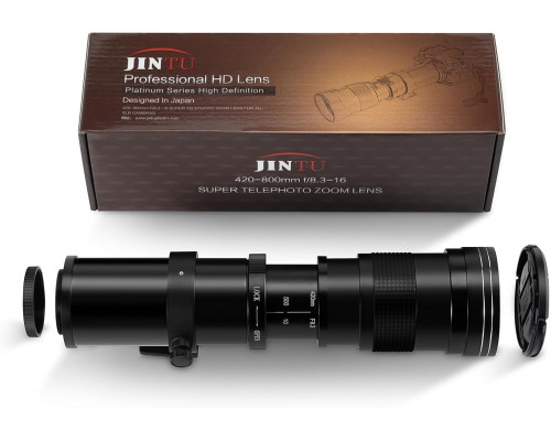 Телеоб'єктив зі змінною фокусною відстанню JINTU 420-800 мм f/8.3