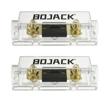 Тримач запобіжника BOJACK 2 шт. ANL з 2 запобіжниками 80 А