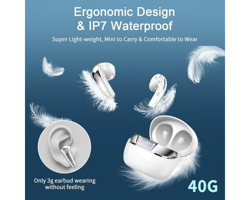 Стереофонічні HiFi навушники з підтримкою Bluetooth 5.3 Ordtop