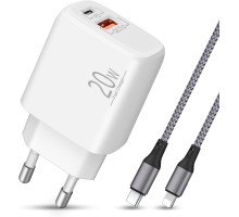 Зарядний пристрій LUOSIKE 20 Вт USB C