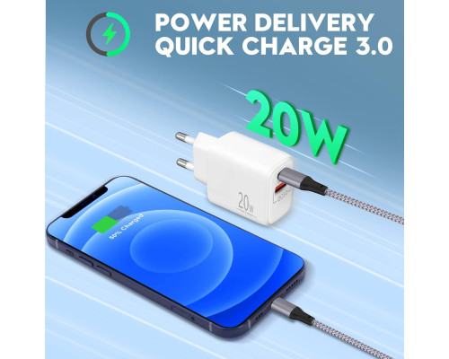 Зарядний пристрій LUOSIKE 20 Вт USB C