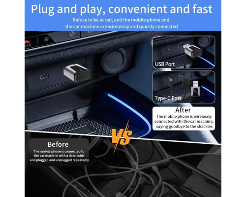 Бездротовий адаптер CarPlay 2-в-1 TERRIFI