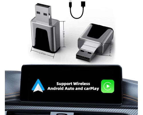 Бездротовий адаптер CarPlay 2-в-1 TERRIFI