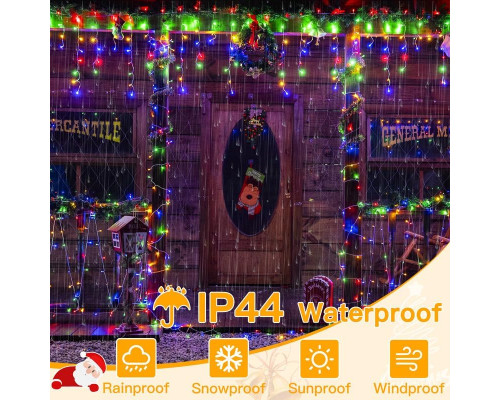 Вуличні гірлянди Ollny Icicle Lights 504 LED