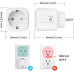Електрична розетка для розумного будинку 16A ZigBee Tuya WiFi EU
