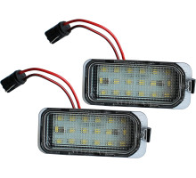 2 x 18 LED підсвічування номерного знака E4 12 V для Ford Fiesta Mondeo Focus C-Max S-Max Kuga Galaxy/030706