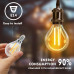 Світлодіодна лампа Aigostar Filament E14, тепле світло, 2700K, 4 Вт. 5шт.