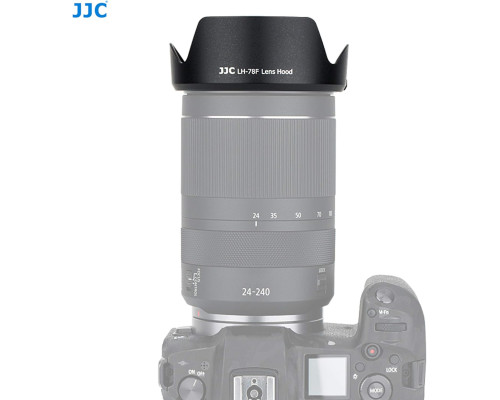 Спеціальна бленда об'єктива JJC LH-78F з байонетом Petal Tulip для Canon RF 24-240mm f/4-6.3 IS USM