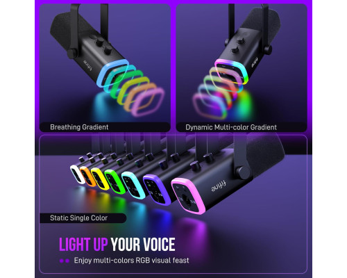 Ігровий мікрофон з кронштейном FIFINE XLR/USB