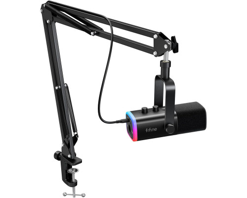 Ігровий мікрофон з кронштейном FIFINE XLR/USB