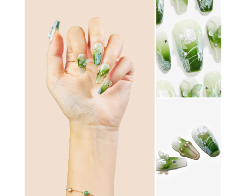 Накладні нігті «балерина» Sun&Beam Nails