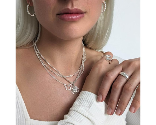 Срібна каблучка у формі краплі 925 проби Silverly, розмiр L 1/2