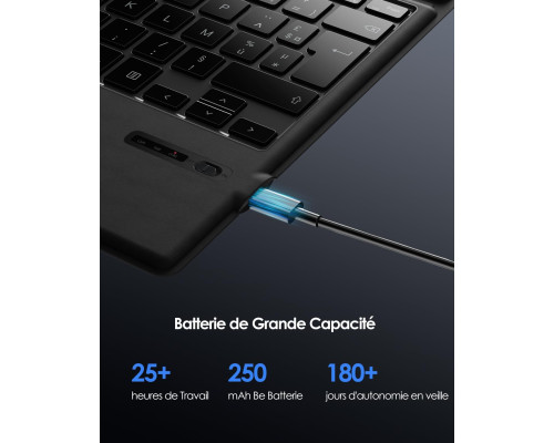 Клавіатура Surface Pro AZERTY Qulose