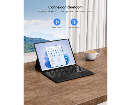 Клавіатура Surface Pro AZERTY Qulose