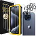 Набір із 3+3 захисних плівок для екрану та камери iPhone ivoler