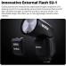 Фотоспалах Godox V1 Pro C з круглою головкою для камер Canon Speedlite