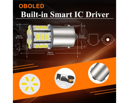Світлодіодні лампочки OBOLED 1156 P21W