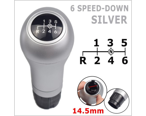 Ручка перемикання передач для Mercedes Benz C/E/GLK W203 W204 C300 W207 W212 E260 (6 передач)