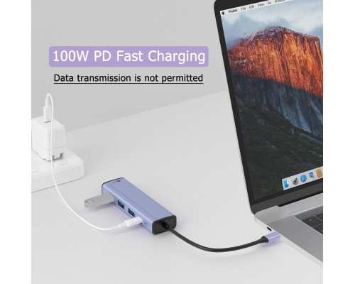 Концентратор IVSHOWCO USB-C (5-в-1) з дисплеєм 4K HDMI
