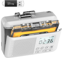Портативний касетний плеєр Gracioso з конвертером у MP3