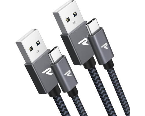 Кабель для швидкого заряджання RAMPOW USB C 1 м