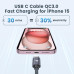 Кабель для швидкого заряджання RAMPOW USB C 1 м