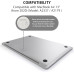 Ультратонка силіконова захисна плівка QWERTY для Apple MacBook Air 13 дюймів (чіп M1 2020-2022 рр.)