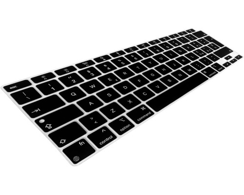 Ультратонка силіконова захисна плівка QWERTY для Apple MacBook Air 13 дюймів (чіп M1 2020-2022 рр.)