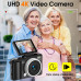 Цифрова камера 4K з екраном, який повертається на 180