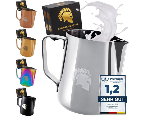 Глек для молока Barista Legends® з нержавіючої сталі 350 мл