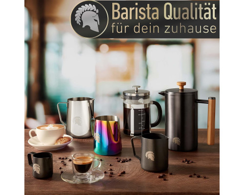 Глек для молока Barista Legends® з нержавіючої сталі 350 мл