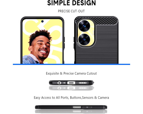 Ударостійкий чохол для Realme C55
