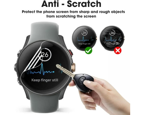 5 захисних плівок із ТПУ для Google Pixel Watch 3 (45 мм)