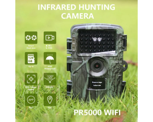 Водонепроникна мисливська камера HunterCam PR5000 Wifi