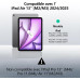 Клавіатура JADEMALL AZERTY із французькою розкладкою для iPad Air 13 дюймів