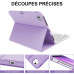Клавіатура JADEMALL AZERTY із французькою розкладкою для iPad Air 13 дюймів