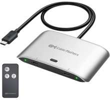Комутатор 20 Гбіт/с USB C для спільного використання моніторів