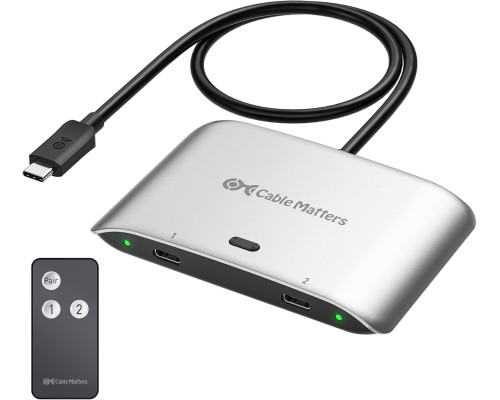 Комутатор 20 Гбіт/с USB C для спільного використання моніторів