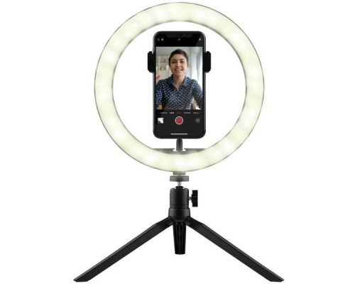 Штатив зі світлодіодним кільцем Trust Maku Ring Light
