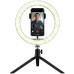 Штатив зі світлодіодним кільцем Trust Maku Ring Light