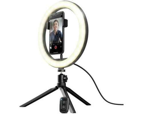 Штатив зі світлодіодним кільцем Trust Maku Ring Light