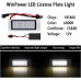 Світлодіодний ліхтар підсвічування номерного знака WinPower 18 SMD 6000K (Комплект 2шт)