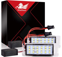 Світлодіодний ліхтар підсвічування номерного знака WinPower 18 SMD 6000K (Комплект 2шт)