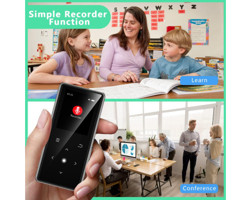 MP3-Плеєр AiMoonsa з Bluetooth та вбудованим HD-динаміком