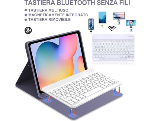 Чохол з клавіатурою JADEMALL для Samsung Tab S6 Lite 10.4