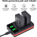 Комплект акумуляторів PowerTrust DMW-BLC12 та USB-зарядний пристрій для камер Panasonic Lumix