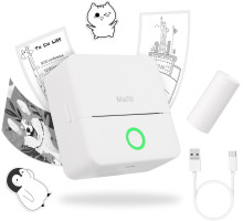 Портативний кишеньковий термопринтер Mafiti Inkless Bluetooth Mini Wireless