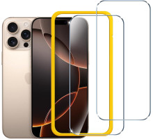 Комплект із 2 захисних плівок для iPhone 16 Pro